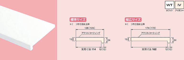 樹脂製開口枠 開口枠L字タイプ