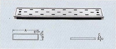 長方形排水溝（浅型） No.4204