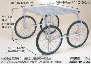 収穫台車 RA200