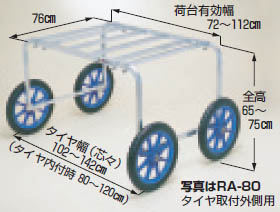 収穫台車 RA80